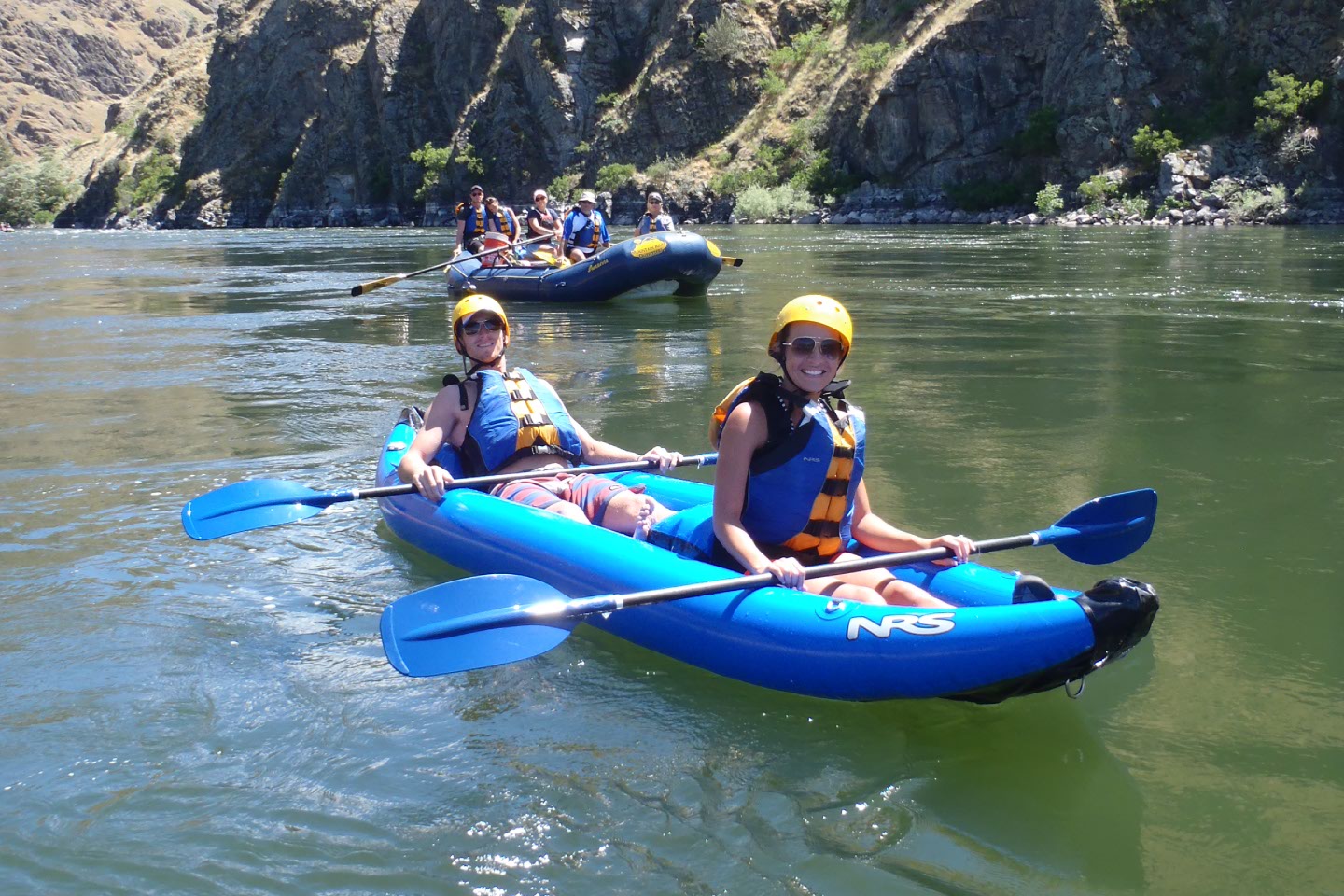 snake river raft trip kayak